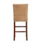 Baxton Studio Racquel Modern Bohemian Natural Rattan and Mahogany Wood Bar Stool 217-12735-ZORO - alternate 6